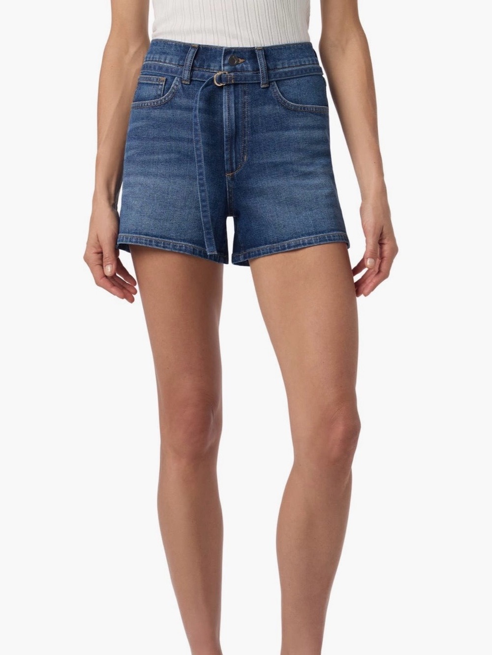 NWT, Joe’s Belted Relaxed Denim Shorts with Belt